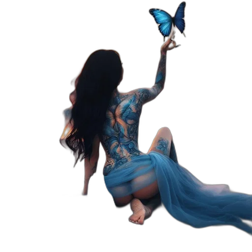 dress, creature, dragon, fantasy art, concept art, 3d render, photorealistic, underwater transparent PNG cut-out