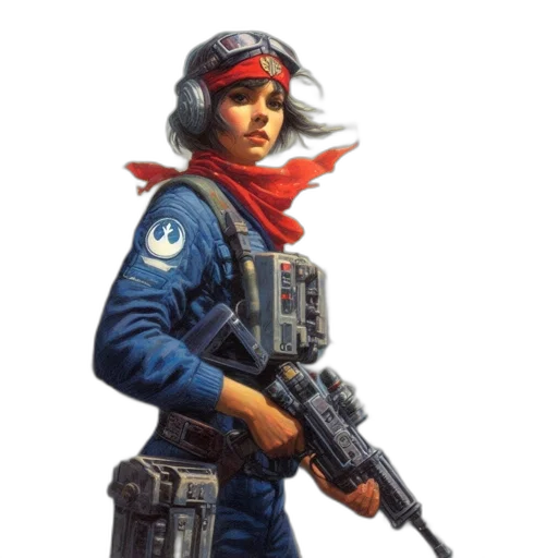 staff, weapon, jacket, face, concept art, pixel art, cyberpunk, comic book art transparent PNG cut-out