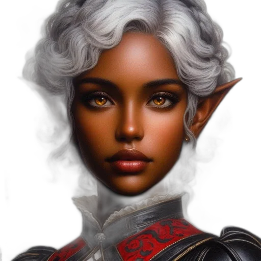 face, fantasy art, concept art, photorealistic, comic book art, dark, red, earth tones transparent PNG cut-out