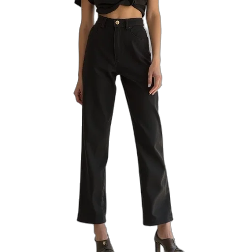 jacket, dark, monochrome, female transparent PNG cut-out