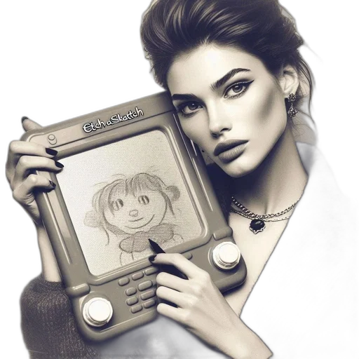face, robot, jewelry, pencil sketch, photorealistic, cartoon, concept art, underwater transparent PNG cut-out