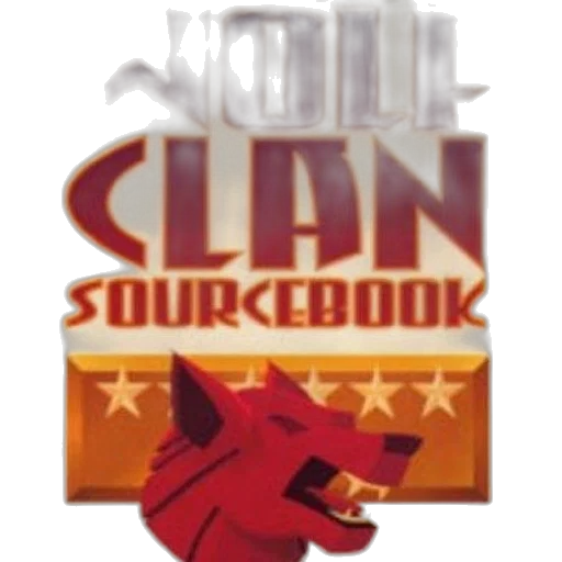 image, cover, wolf, clan, sourcebook, featuring, red, head transparent PNG cut-out