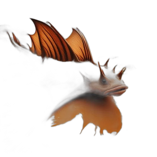 dragon, creature, animal, fantasy art, concept art, 3d render, photorealistic, unusual transparent PNG cut-out