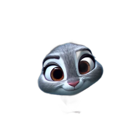 animal, face, creature, mask, 3d render, concept art, cartoon, photorealistic transparent PNG cut-out