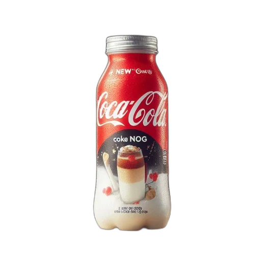 bottle, food, 3d render, photorealistic, image, showcases, festive, setting transparent PNG cut-out