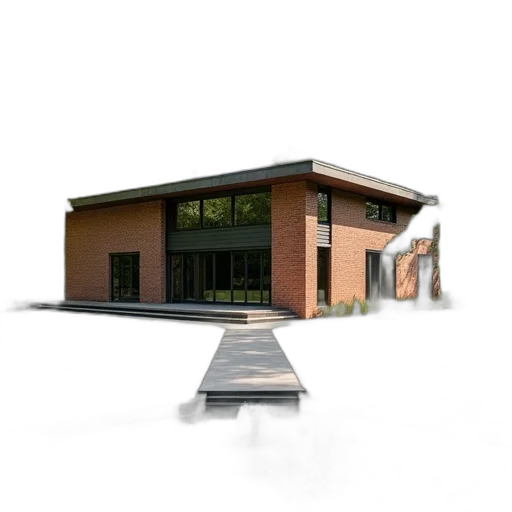 building, furniture, staff, 3d render, photorealistic, concept art, pixel art, earth tones transparent PNG cut-out