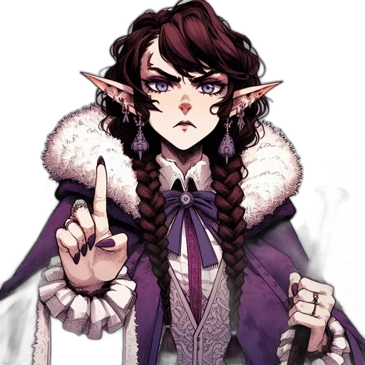 staff, face, creature, crown, pixel art, fantasy art, concept art, anime transparent PNG cut-out