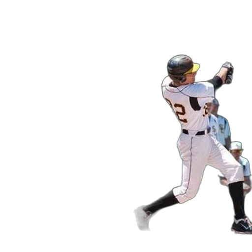 3d render, baseball, player, white, uniform, number, his, jersey transparent PNG cut-out