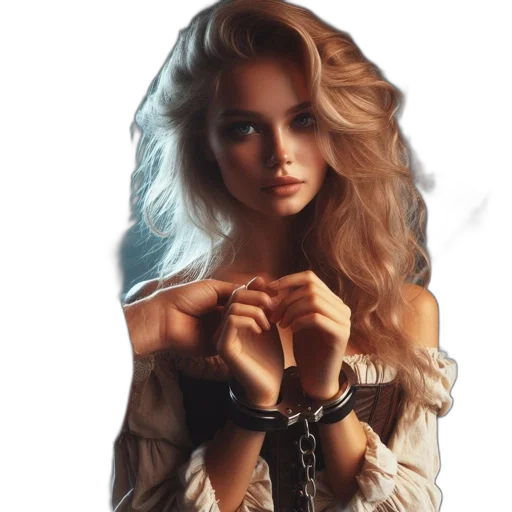 jewelry, dress, hair, face, photorealistic, fantasy art, oil painting, comic book art transparent PNG cut-out
