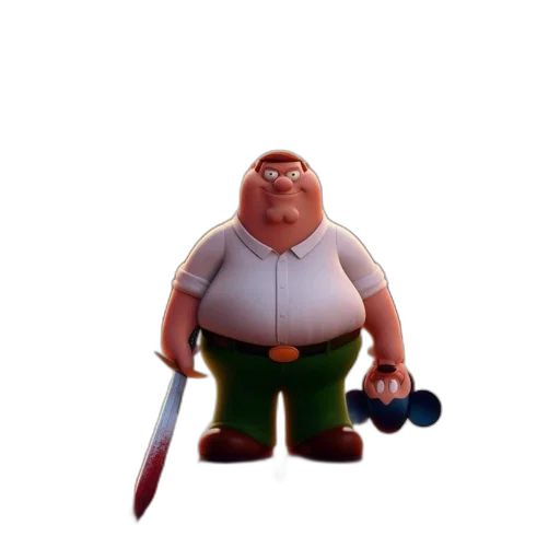 staff, weapon, sword, creature, 3d render, concept art, pixel art, fantasy art transparent PNG cut-out