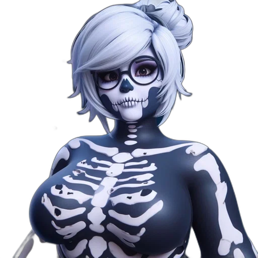 face, mask, jewelry, concept art, fantasy art, 3d render, anime, monochrome transparent PNG cut-out
