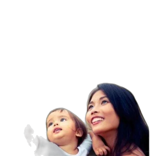 umbrella, face, photorealistic, 3d render, maternal-child, nursing, fourth, edition transparent PNG cut-out