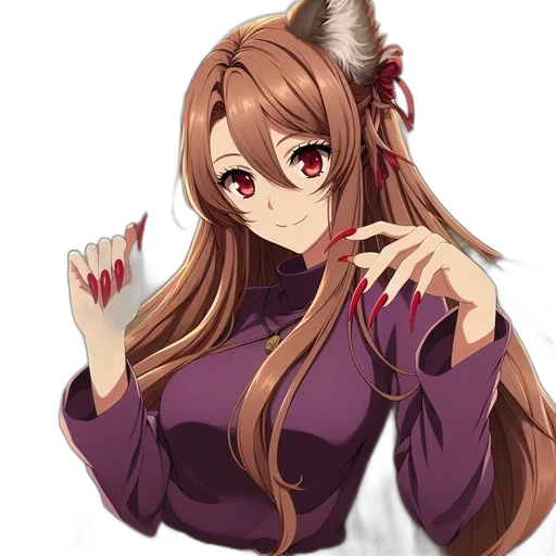 staff, dress, creature, animal, anime, pixel art, fantasy art, cartoon transparent PNG cut-out