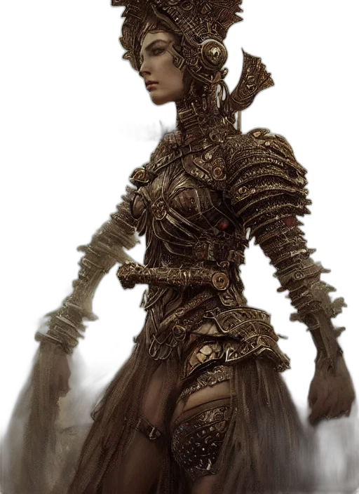 dress, staff, sword, weapon transparent PNG cut-out