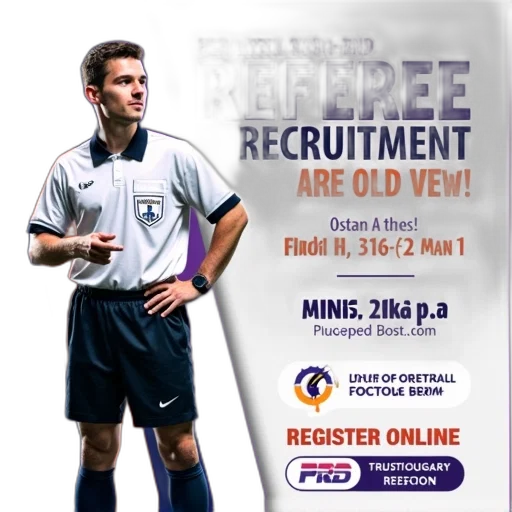 second, image, promotional, poster, referee, recruitment, event, features transparent PNG cut-out