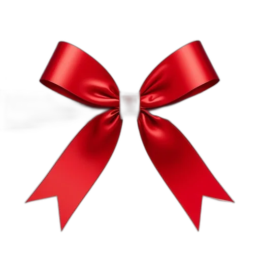 jewelry, pair, red, ribbons transparent PNG cut-out