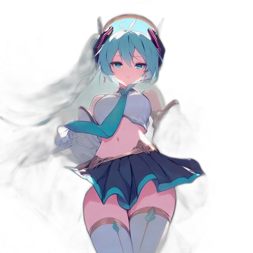 robot, dress, creature, weapon, anime, pixel art, concept art, fantasy art transparent PNG cut-out