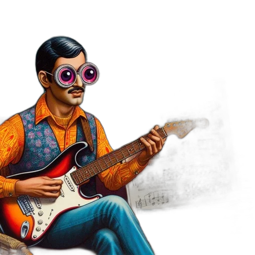 jacket, mask, concept art, cartoon, comic book art, 3d render, man, sits transparent PNG cut-out