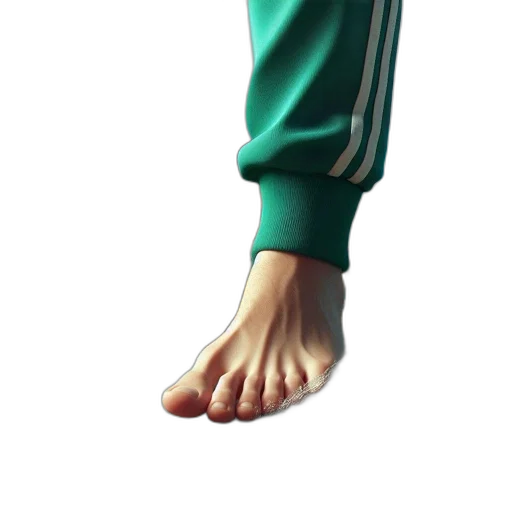 shoes, staff, dress, creature, 3d render, concept art, photorealistic, vaporwave transparent PNG cut-out