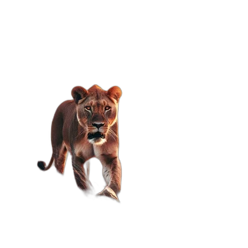 animal, creature, staff, crown, 3d render, photorealistic, concept art, pixel art transparent PNG cut-out