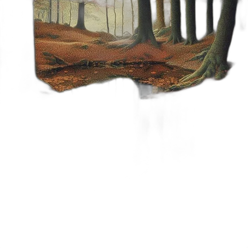 mask, hat, crown, tree, watercolor, oil painting, fantasy art, concept art transparent PNG cut-out