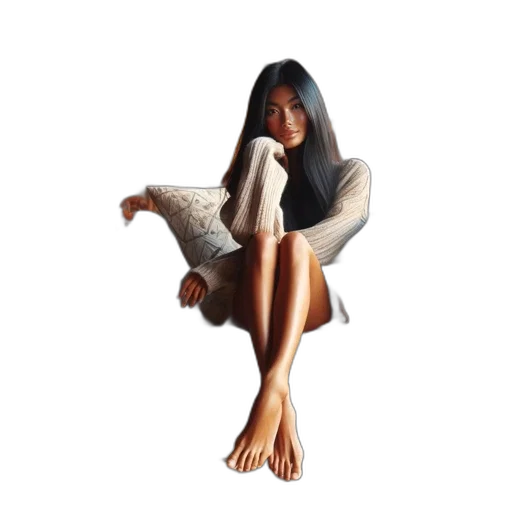 dress, umbrella, 3d render, photorealistic, concept art, fantasy art, woman, light transparent PNG cut-out