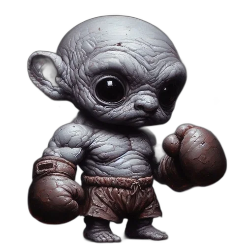 creature, concept art, fantasy art, photorealistic, comic book art, anthropomorphic, rocky, appearance transparent PNG cut-out