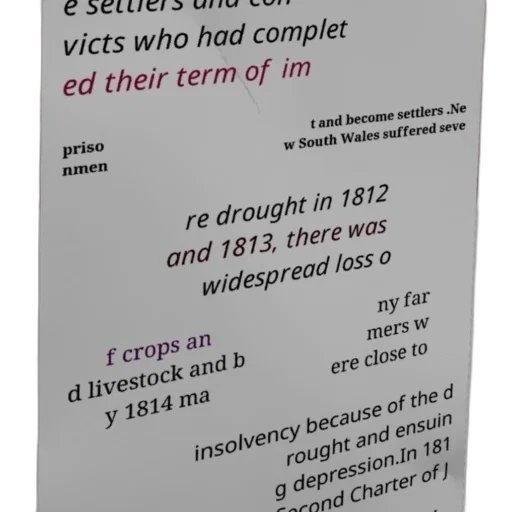 historical, document, discusses, impact, drought, new, south, wales transparent PNG cut-out