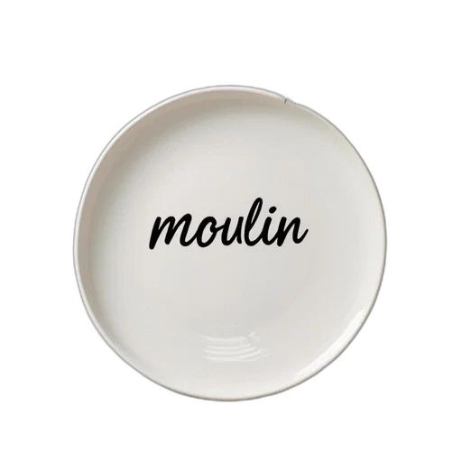 food, set, four, linen, placemats, words, moulin transparent PNG cut-out