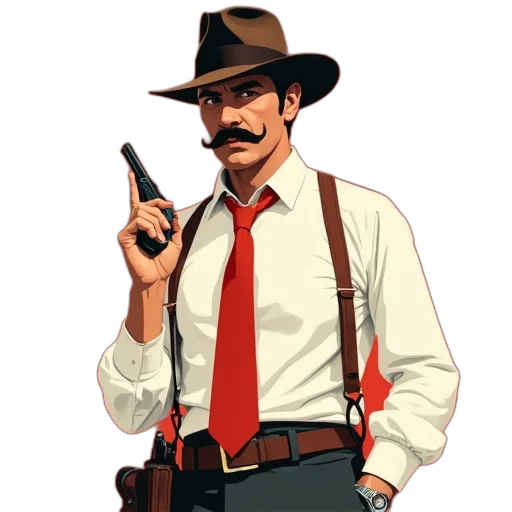 staff, hat, weapon, concept art, pixel art, comic book art, cartoon, stylized transparent PNG cut-out
