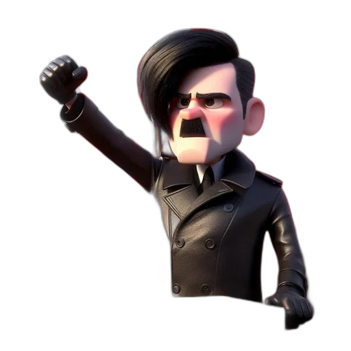 jacket, staff, face, 3d render, concept art, cartoon, animated, figure transparent PNG cut-out
