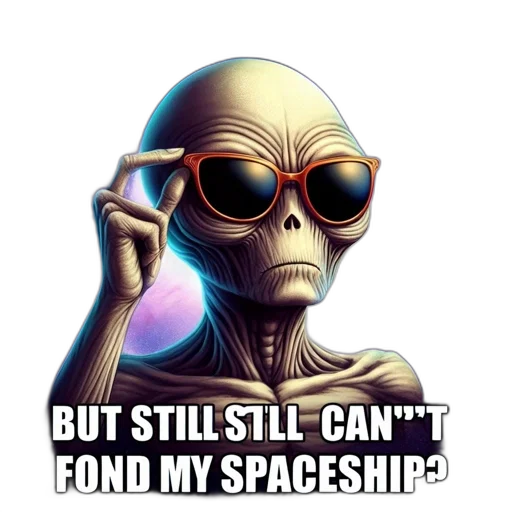 robot, face, mask, outer space, alien, character, donning, sunglasses transparent PNG cut-out