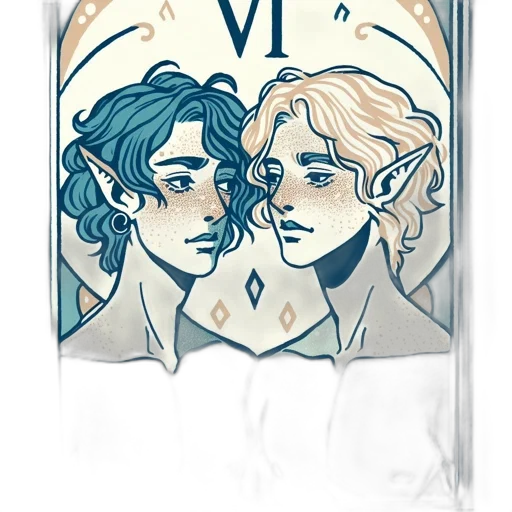 fantasy art, watercolor, concept art, pixel art, green, blue, two, anthropomorphic transparent PNG cut-out