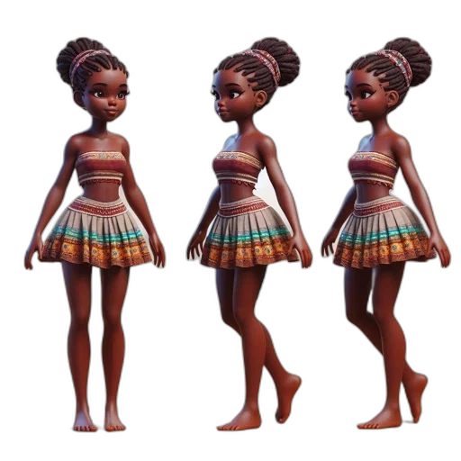 dress, concept art, 3d render, fantasy art, pixel art, earth tones, pastel, dark transparent PNG cut-out