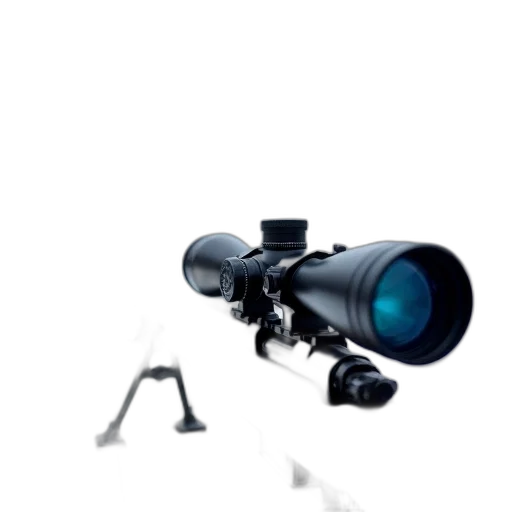 weapon, staff, animal, robot, 3d render, concept art, rifle, scope transparent PNG cut-out