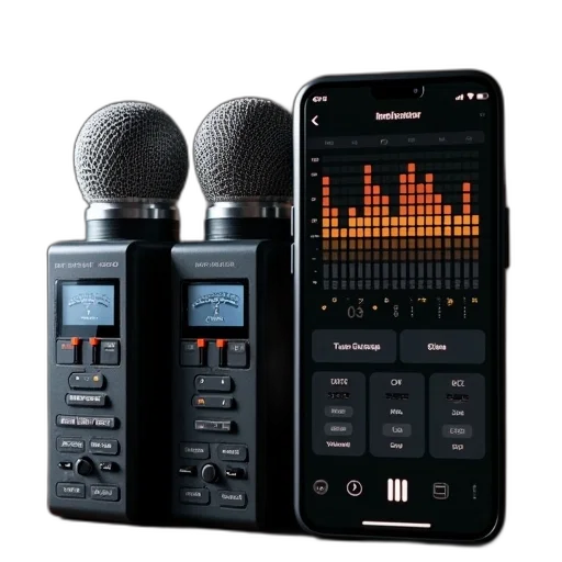 equalizer, app, showing, three transparent PNG cut-out