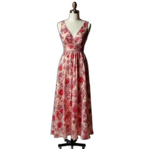 dress, jewelry, staff, red transparent PNG cut-out