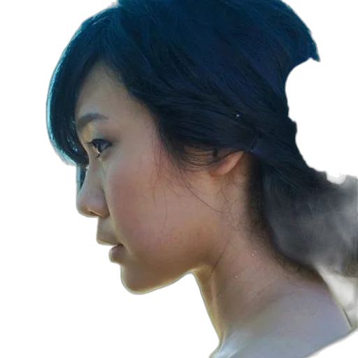 face, hair, crown, staff, photorealistic, 3d render, oil painting, vaporwave transparent PNG cut-out