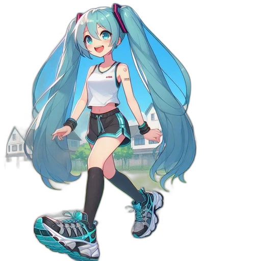 dress, shoes, robot, anime, cartoon, pixel art, concept art, blue transparent PNG cut-out
