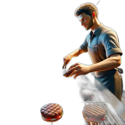 food, staff, weapon, concept art, 3d render, photorealistic, comic book art, fire transparent PNG cut-out