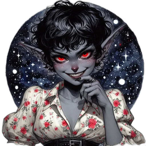 staff, mask, face, fantasy art, comic book art, concept art, watercolor, outer space transparent PNG cut-out