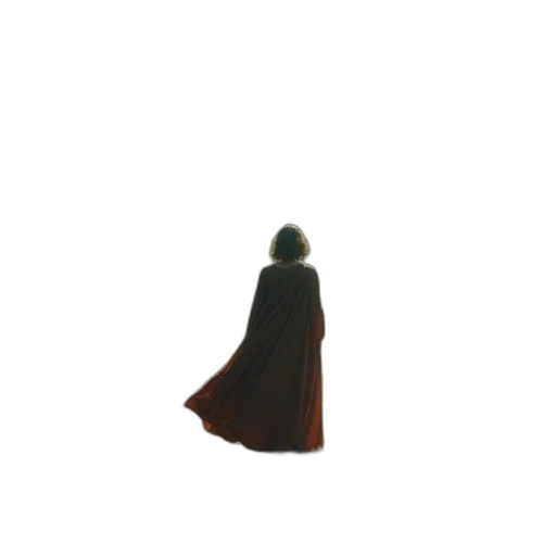 dress, staff, umbrella, jacket transparent PNG cut-out