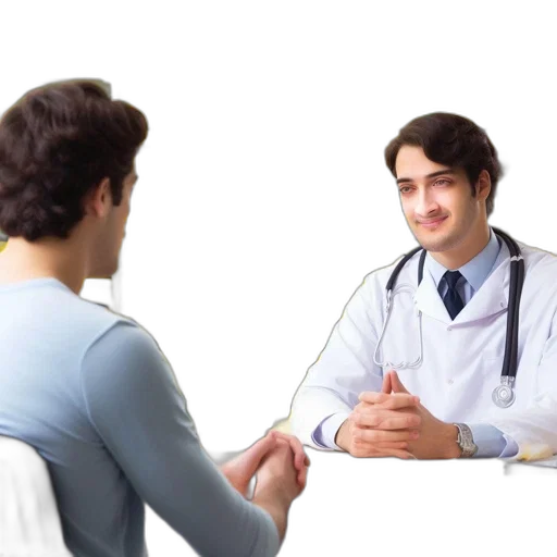 staff, robot, inside, retail, space, pharmacist, white, coat transparent PNG cut-out