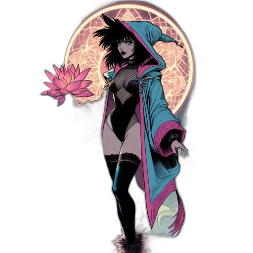 staff, concept art, fantasy art, comic book art, pixel art, dark, colorful, monochrome transparent PNG cut-out