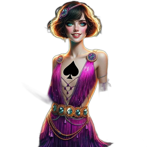 dress, jewelry, crown, fantasy art, concept art, photorealistic, pixel art, dark transparent PNG cut-out