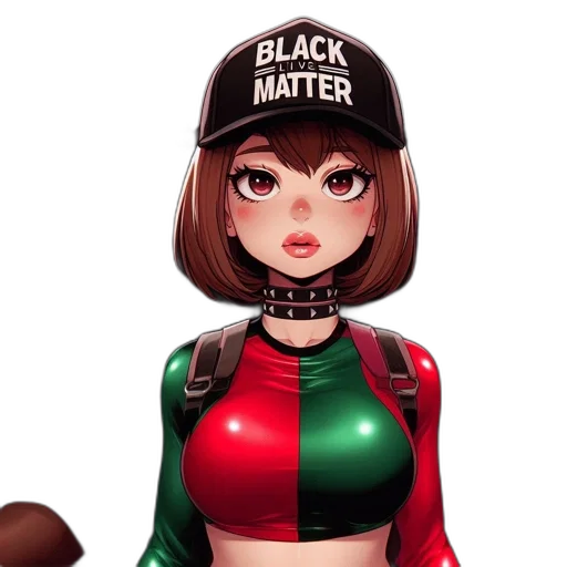 hat, dress, mask, robot, anime, concept art, 3d render, comic book art transparent PNG cut-out