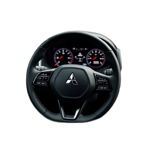 car, steering, wheel, dash, navigation, board, 2020, mitsubishi transparent PNG cut-out