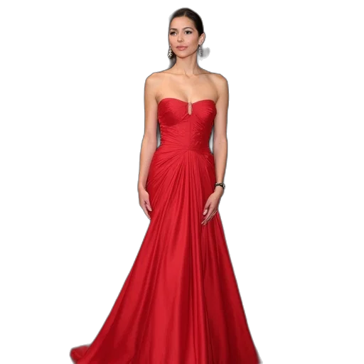 dress, red, julia, morpho, 2010, emmy, awards transparent PNG cut-out