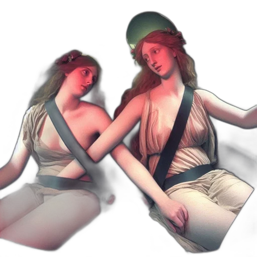 hat, dress, jewelry, concept art, 3d render, vaporwave, photorealistic, underwater transparent PNG cut-out