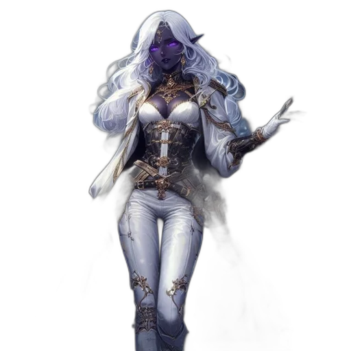 staff, jacket, weapon, sword, concept art, fantasy art, comic book art, pixel art transparent PNG cut-out